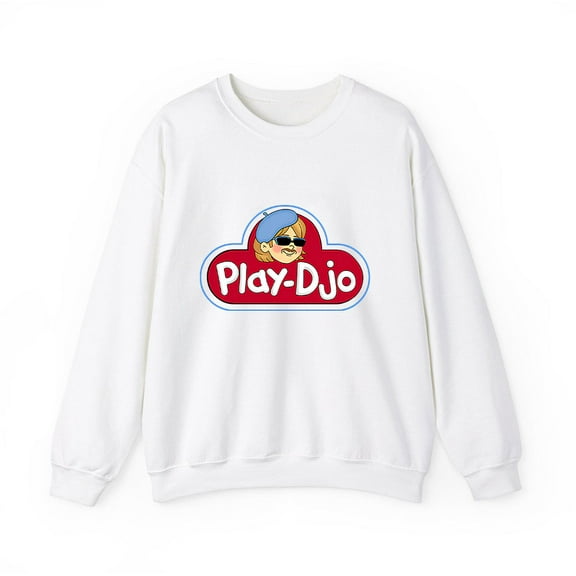 Djo Merch Play Logos Crewneck Sweatshirt Fashion Unisex Men Women Long Sleeve Graphic Top