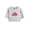 thumbnail image 1 of Djo Merch Play Logos Crop Top Fashion Graphic T-shirt Women Girl Short Sleeve, 1 of 2