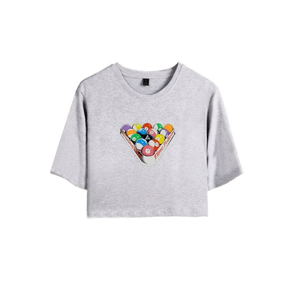 Djo Merch Time To Decide Crop Top Fashion Graphic T-shirt Women Girl Short Sleeve