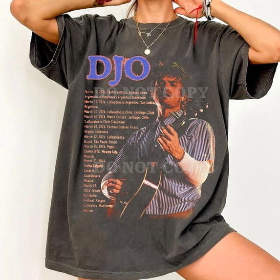 Djo Tour T-shirt Sizes S-5XL