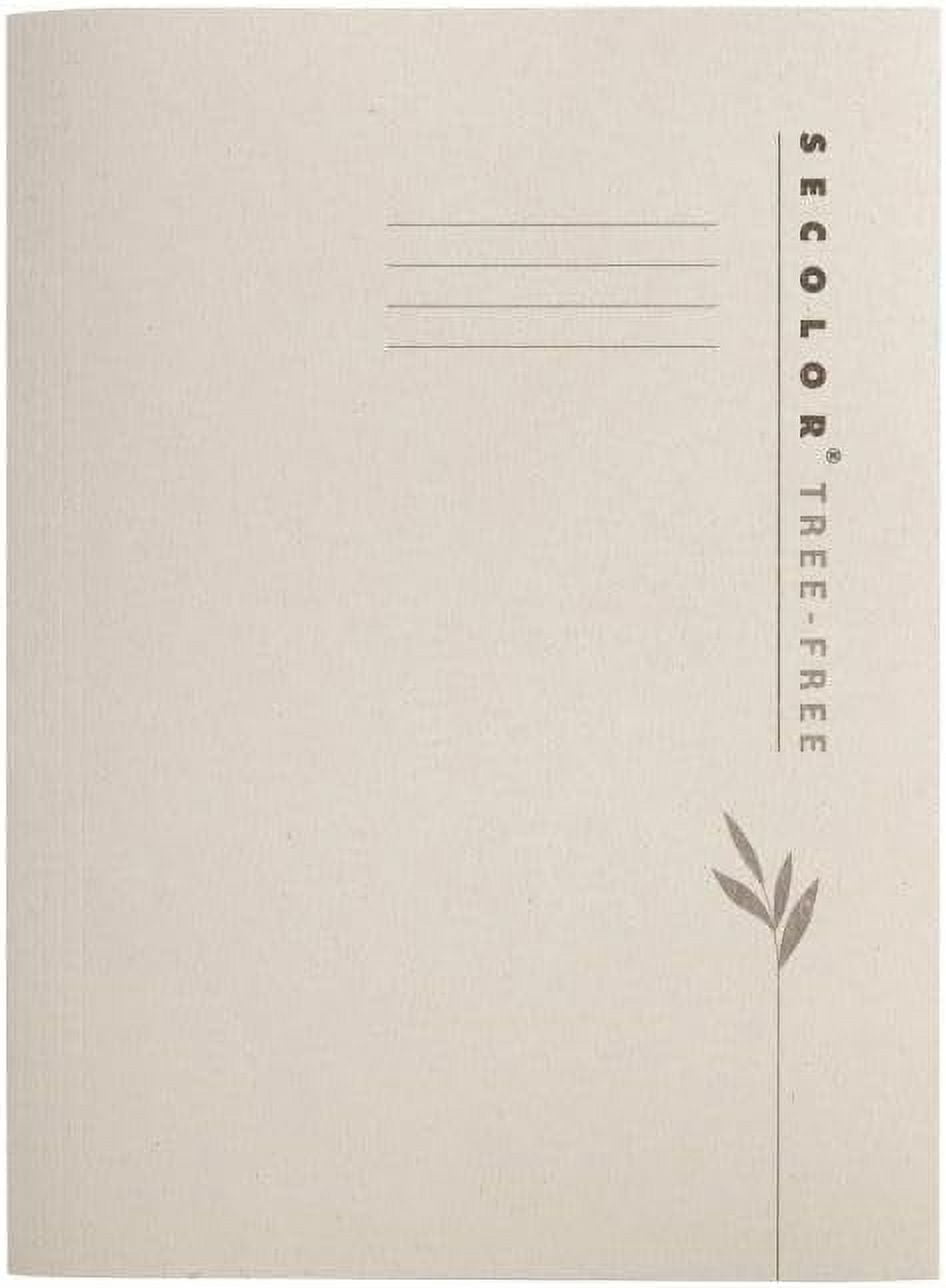 Djois® Sustainable Tree-Free 2 Pocket Folders, Natural Beige, 9 inches by 12 inches - 30/PK (3982111)