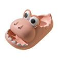 thumbnail image 1 of Djtdsds Children Integral Big Eyes Insole EVA Indoor Outdoor Slide Slippers Size:4-5 Years, 1 of 4