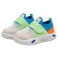 thumbnail image 1 of Djtdsds Kids Breathable Mesh Hook and Loop Athletic Running Shoes with Non- Cushion Sole Size:13, 1 of 9
