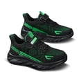 thumbnail image 1 of Djtdsds Kids Breathable Mesh Sneakers Adjustable Strap Lightweight Running Shoes Size:6.5-7 Years, 1 of 7