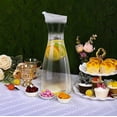 thumbnail image 1 of Djunllk 34 oz 1 Liter Pitcher with Lid Large Water Jug for Ice Tea Cold Water Juice Containers for Coffee Juice and Homemade Beverage, 1 of 6