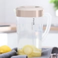 thumbnail image 1 of Djunllk 44 oz 1.3 Liter Pitcher with Lid & Handle Large Water Jug for Ice Tea Cold Water Juice Containers for Coffee Juice and Homemade Beverage, 1 of 8