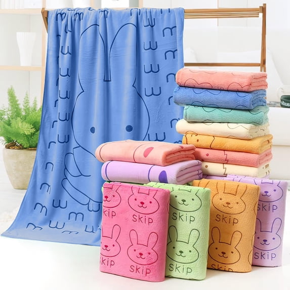 Djunllk Bath Towels - Soft Velvet Bath Sheets Bathroom Towel Wrap, Absorbent, Dry Quickly, Moderately Thick, All Season Use, 55 x 28 inch