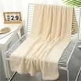 thumbnail image 1 of Djunllk Bath Towels - Soft Velvet Bath Sheets Bathroom Towel Wrap, Absorbent, Dry Quickly, Moderately Thick, All Season Use, 59 x 31 inch, 1 of 3