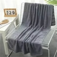 thumbnail image 1 of Djunllk Bath Towels - Soft Velvet Bath Sheets Bathroom Towel Wrap, Absorbent, Dry Quickly, Moderately Thick, All Season Use, 59 x 31 inch, 1 of 4