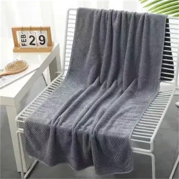 Djunllk Bath Towels - Soft Velvet Bath Sheets Bathroom Towel Wrap, Absorbent, Dry Quickly, Moderately Thick, All Season Use, 59 x 31 inch
