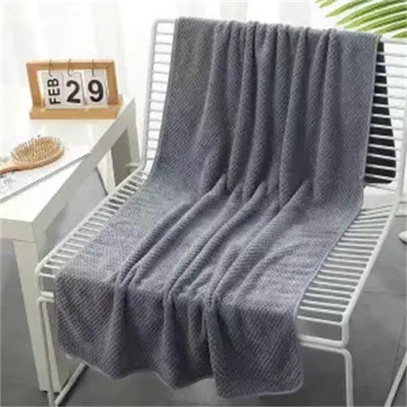 Djunllk Bath Towels - Soft Velvet Bath Sheets Bathroom Towel Wrap, Absorbent, Dry Quickly, Moderately Thick, All Season Use, 59 x 31 inch