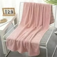 thumbnail image 1 of Djunllk Bath Towels - Soft Velvet Bath Sheets Bathroom Towel Wrap, Absorbent, Dry Quickly, Moderately Thick, All Season Use, 59 x 31 inch, 1 of 4