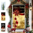 thumbnail image 1 of Djunllk Christmas Decorations Door Cover Merry Christmas Door Cover Photography Banner Xmas Winter Holiday Home Party Porch Wall Entryway Hanging Decoration, 78.7 x 35.4 inches, 1 of 7
