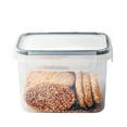 thumbnail image 1 of Djunllk Clear Plastic Food Storage Containers BPA Free with Airtight Lids Reusable Meal Prep Containers Freezer Safe for Lunch Meal Prep & Leftovers, 1 of 4