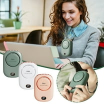 Djunllk Cooling Fans That Blow Cold Air, Small USB Desk Fan Portable Fan Air Cooler, Quiet Personal Fan for Bedroom Home Office