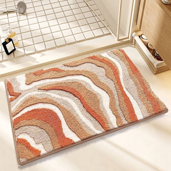Djunllk Decorative Door Mat - Non Slip & Stain Resistant Floor Mat Stylish Doormat for Front Door Room Entryway, 15 x 23 inch