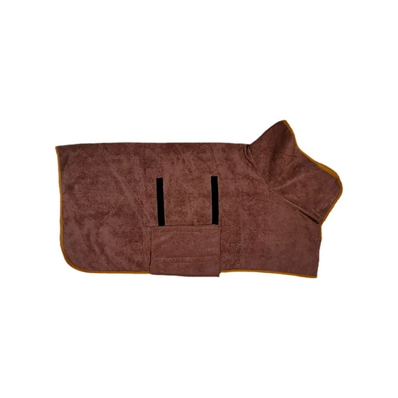 kladzum Dog Bath Towel Pet Absorbent Quick Drying Bathrobe Size Dog Clean Whole Body Wrap Dry Bath Towel,Neck Circumference 15.75in, Dog Shower & Bath Supplies