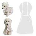 thumbnail image 1 of kladzum Dog Raincoat Hooded, Water Proof Dog Rain Jacket Transparent Raincoat White Dog Raincoat Spring and Summer Teddy Small Dog, Dogs Lightweight Rain Jacket, 1 of 4