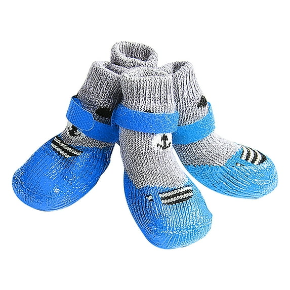 kladzum Dog Shoes for Small Dogs, Pet Footwear Outdoor Sports Non-Slip Plastic Bottom Dog Shoes Dog Pet Dog Footwear, Outdoor Dog Boots