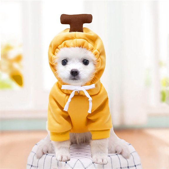 kladzum Dog Sweater Hoodie Dog Sweatshirt Turned Into Dogs Cats Small and Medium-Sized Dogs Fall and Winter Sweaters Fleece Clothes, Dog Clothes for Winter/Fall