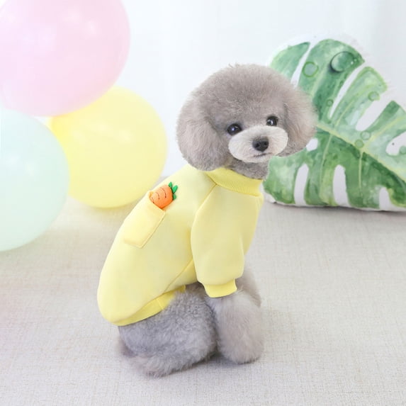kladzum Dog Sweaters Dog Warm Shirt New Carrot Sweater Cute Dog Clothing Small and Medium-Sized Dog Pet Clothes, Dog Sweaters, Small Dog Coat Warm Sweartershirts