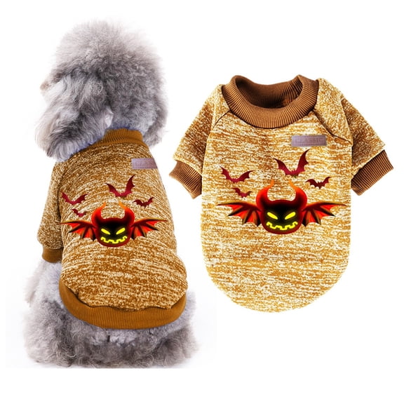 kladzum Dog Sweaters Dog Warm Shirt New Product Halloween Pet Clothes Dog Warm Transfiguration Winter, Dog Sweaters, Small Dog Coat Warm Sweartershirts