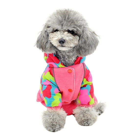 kladzum Dog Sweaters Dog Warm Shirt Pet Clothing Fall and Winter Four-Leg Coat, Dog Sweaters, Small Dog Coat Warm Sweartershirts