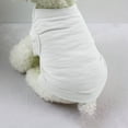 thumbnail image 1 of Djunllk Dog Sweaters Dog Warm Shirt Pet Dog Warm Pajamas Soft Color Puppy Clothes VestsVests, Dog Sweaters, Small Dog Coat Warm Sweartershirts, 1 of 3