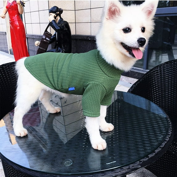 kladzum Dog Sweaters Dog Warm Shirt Pet Dog Warm Two-Legged Clothes Winter Bottoming Shirt Clothes Sweater, Dog Sweaters, Small Dog Coat Warm Sweartershirts