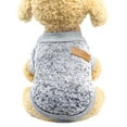 thumbnail image 1 of kladzum Dog Sweaters Dog Warm Shirt Two-Legged Warm Puppy Dog Fight Teddy Wool Sweater Pet Clothes, Dog Sweaters, Small Dog Coat Warm Sweartershirts, 1 of 1
