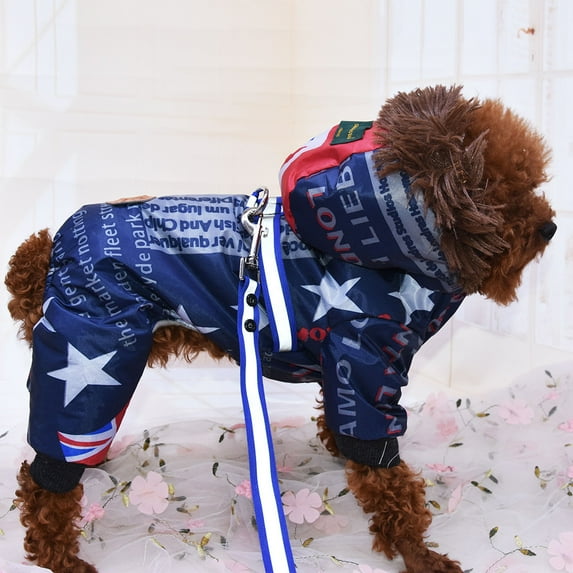 kladzum Dog Sweatshirts, Warm Soft Fall Winter Dog Clothes Pet Coats, Pet Clothing Polyester Hoodied Sweatshirts Dog Clothes Plus Dog Sweater