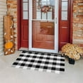 thumbnail image 1 of Djunllk Door Mat - Checkered Stylish Floor Mat Room Decoration Carpet for Front Door Entryway, 15 x 23 inch, 1 of 7