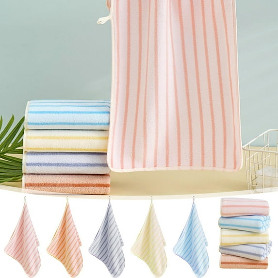 Djunllk Face Towels, Microfiber Highly Absorbent Soft Hand Towels for Bathroom, Multi-Purpose Lightweight Hand Towels for Gym Hotel Spa Kitchen, Bathroom Towels, 29.5" x 13.8"