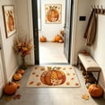 thumbnail image 1 of Djunllk Fall Bathroom Rugs Thanksgiving Bath Mat Non-slip and Stain Resistants Bath Mat, 1 of 6