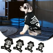 kladzum Halloween Dog Costume Pet Halloween Pet Clothes Halloween Party Festivals Four Legged Funny Transformation Clothes Tight Clothes Night, Pet Holiday Party Clothes