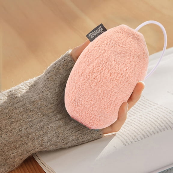 Djunllk Hand Warmers - Plush Style Mini Portable Electric Hand Warmers, USB Winter Heated Hand Warmers