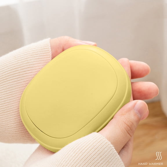 Djunllk Hand Warmers Rechargeable - Mini Portable Electric Hand Warmers, USB Charging, Winter Heated Hand Warmers
