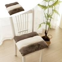 Djunllk Kitchen Chair Cushions, 17in Non-Slip Chair Cushions for Dining Chairs, Portable Breathable Ideal for Office, Home, Car, Patio Chair Cushions