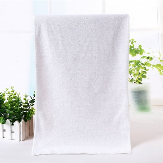 Djunllk Luxury Bathroom Towel - Microfiber Hair Towel Highly Absorbent Quicker to Dry, Velvet Soft Hand Towels for Bathroom Gym Hotel Shower, 29.5" x 13.8"