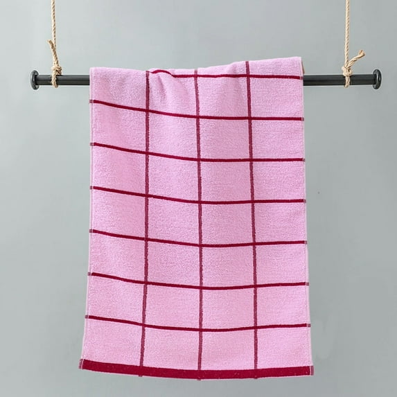 Djunllk Luxury Bathroom Towel - Microfiber Hair Towel Highly Absorbent Quicker to Dry, Velvet Soft Hand Towels for Bathroom Gym Hotel Shower, 35.4" x 13.8"