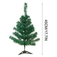 thumbnail image 1 of Djunllk Mini Christmas Tree 17.7in/45cm Artificial Cedar Small Green Christmas Tree Realistic Xmas Tree Gift Holiday Party Decoration for Kitchen Dining Room Window, 1 of 2