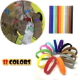 thumbnail image 1 of Djunllk Newborn Puppy Collars, Puppy Whelping Collars, 12 Colors Identification Id Collars Bands Whelp Puppy Dog Pet Collars, 1 of 1