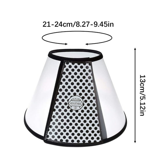 kladzum Pet Protective Cover, Universal Licking Head Cover for Cats and Dogs, Conical Biting Collar, Pet Cones Neck Cover
