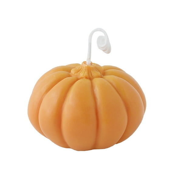 Djunllk Pumpkin Candle Aromatherapy Mini Cute Fall Decor Halloween Candles, Halloween Decorations Autumn Scented Candles Halloween Party Table Decor, Pumpkin-Shaped