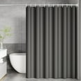 thumbnail image 1 of Djunllk Shower Curtain Liner 71 x 47 in PEVA Waterproof Shower Curtains for Bathroom Premium Bathroom Accessories with 9 Hooks, 1 of 9