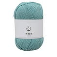 thumbnail image 1 of Djunllk Soft Cotton Yarn for Crocheting, 1.8oz/52g Premium Crochet Yarn & Knitting Yarn for DIY Crafts, Clothes, Handmade Toys, Home Decor Kids Toys, Machine Wash Bulk Yarn Gifts for Women, 1 of 2