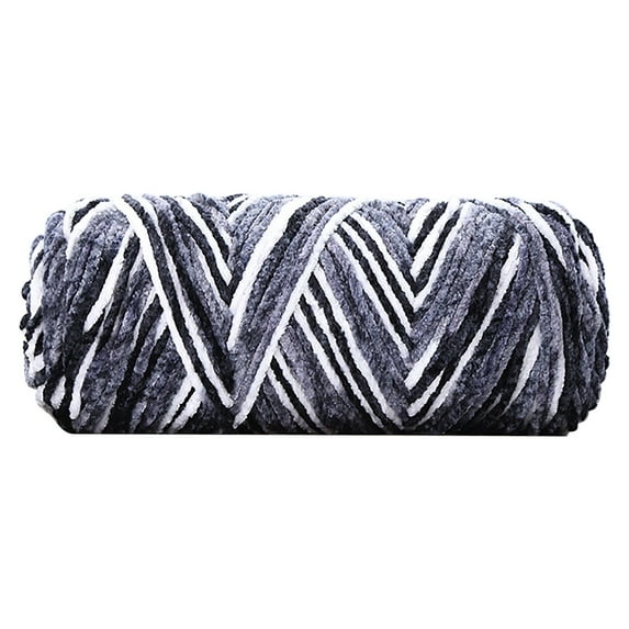 Djunllk Soft Cotton Yarn for Crocheting, 6.9oz/196g Premium Crochet Yarn Gradient Dyeing Knitting Yarn for DIY Crafts, Clothes, Handmade Toys Home Decor, Machine Wash Bulk Yarn Gifts for Women