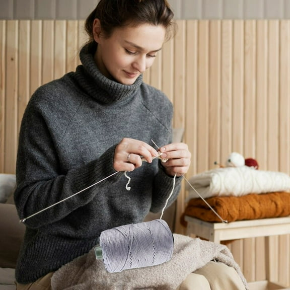 Djunllk Soft Cotton Yarn for Crocheting, 8.7oz/248g Premium Crochet Yarn & Knitting Yarn for DIY Crafts, Clothes, Handmade Toys, Home Decor Kids Toys, Machine Wash Bulk Yarn Gifts for Women