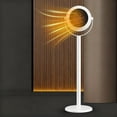 thumbnail image 1 of Djunllk Space Heater Standing Fan - Electric Small Space Heater for Indoor Use Office Home, Adjustable Height, Household Appliances, 1 of 9
