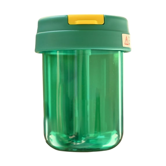 Djunllk Water Bottle with Straw, BPA Free Lightweight Mini Water Bottle for Gym Travel Home School Office, 10oz